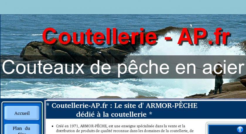 Couteaux de pêche en acier Couteaux de pêche en acier
