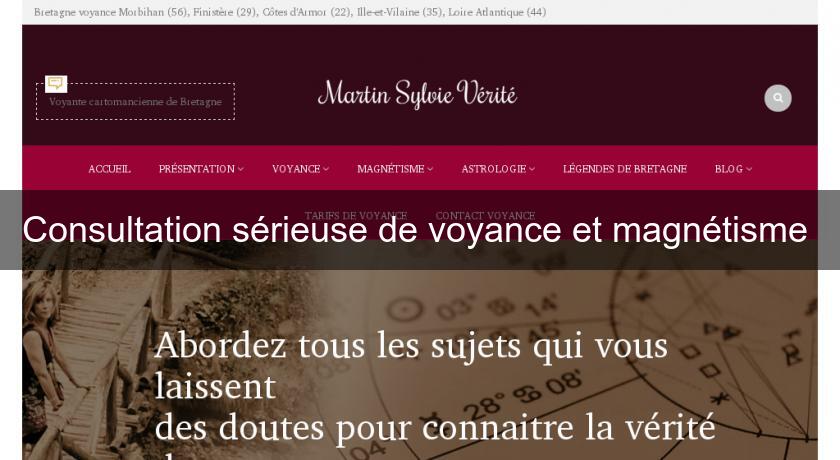 Consultation sérieuse de voyance et magnétisme Consultation sérieuse de voyance et magnétisme