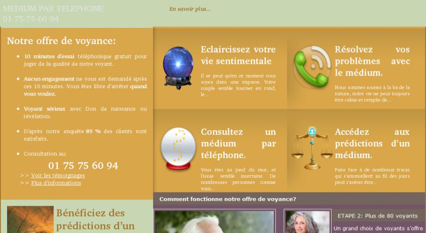 Medium et voyant par téléphone Medium et voyant par téléphone