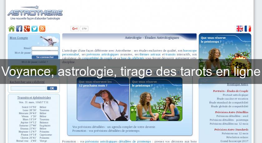 Voyance, astrologie, tirage des tarots en ligne Voyance, astrologie, tirage des tarots en ligne