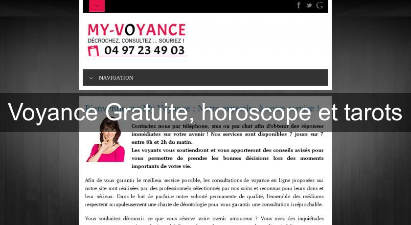 Voyance Gratuite, horoscope et tarots Voyance Gratuite, horoscope et tarots