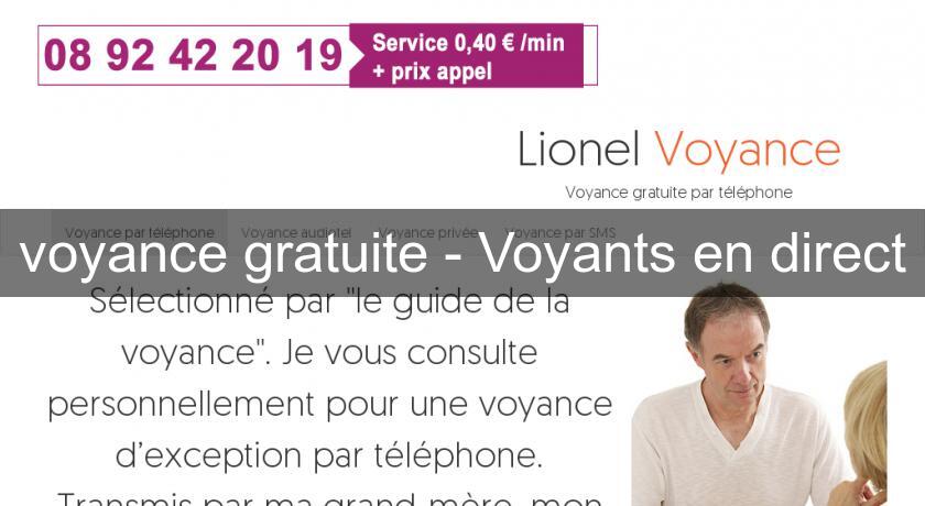voyance gratuite - Voyants en direct voyance gratuite - Voyants en direct