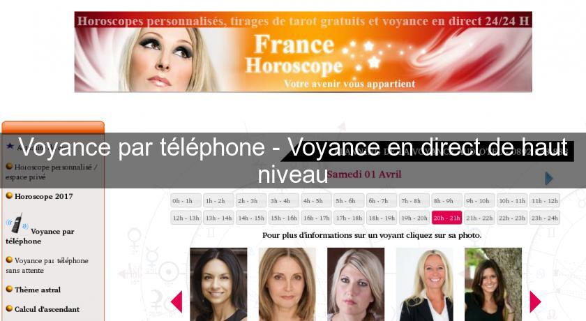 Voyance par téléphone - Voyance en direct de haut niveau Voyance par téléphone - Voyance en direct de haut niveau