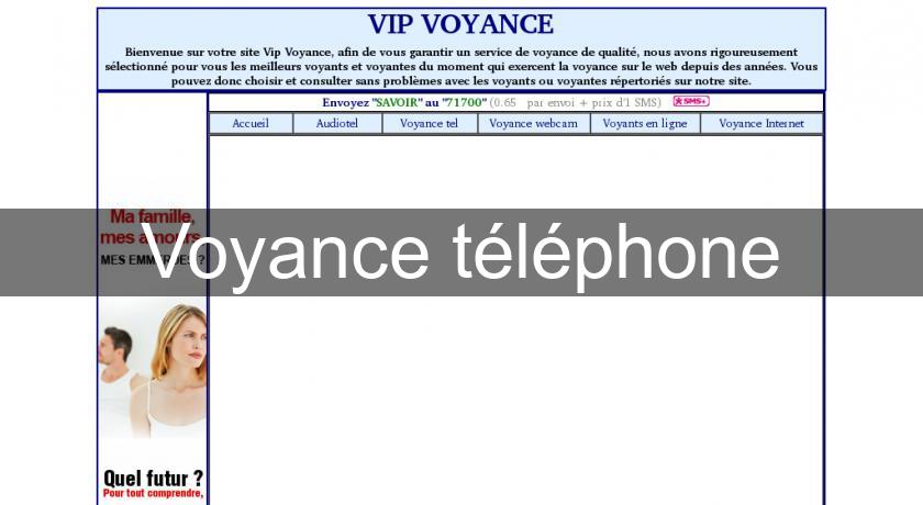 Voyance téléphone Voyance téléphone