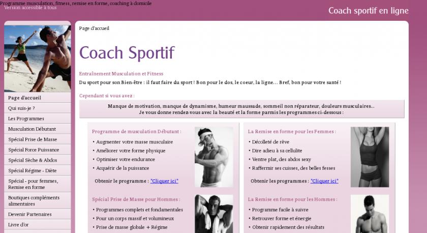 coach en ligne programme musculation forme coach en ligne programme musculation forme