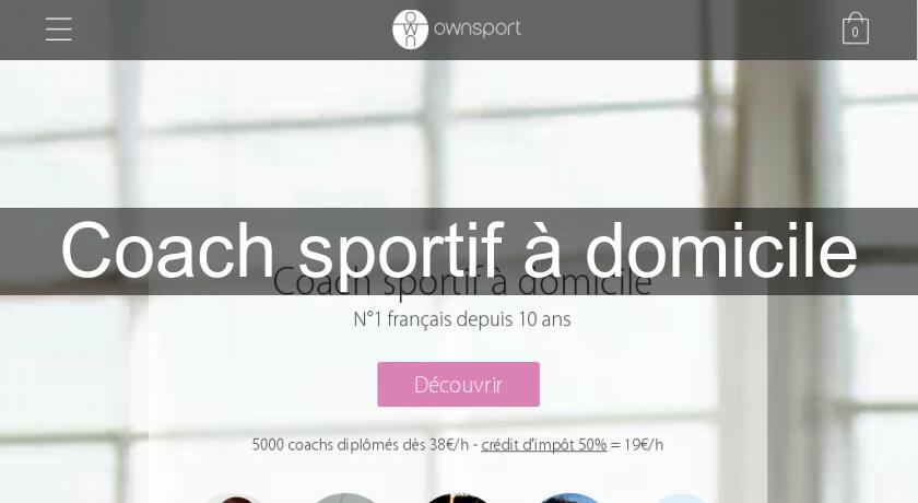 Coach sportif à domicile Coach sportif à domicile