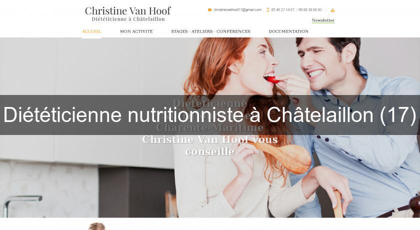 Diététicienne nutritionniste à Châtelaillon (17) Diététicienne nutritionniste à Châtelaillon (17)