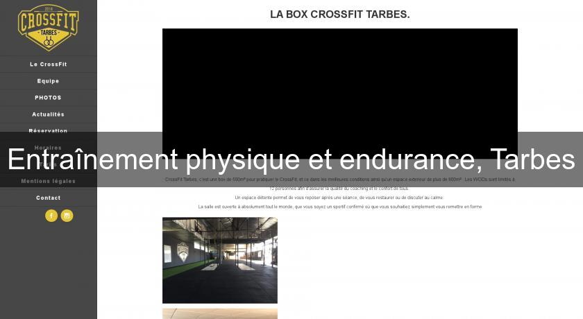 Entraînement physique et endurance, Tarbes Entraînement physique et endurance, Tarbes