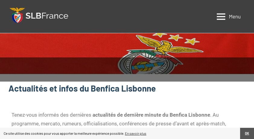 Actualité du Benfica Lisbonne Actualité du Benfica Lisbonne