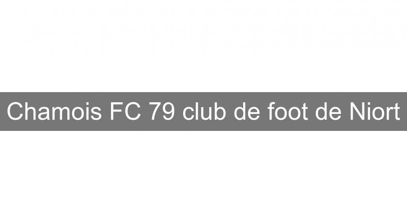 Chamois FC 79 club de foot de Niort Chamois FC 79 club de foot de Niort