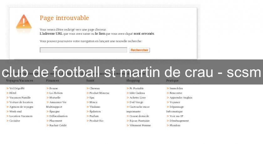 club de football st martin de crau - scsm club de football st martin de crau - scsm