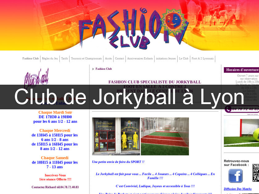 Club de Jorkyball à Lyon Club de Jorkyball à Lyon