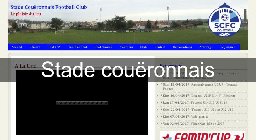 Stade couëronnais Stade couëronnais