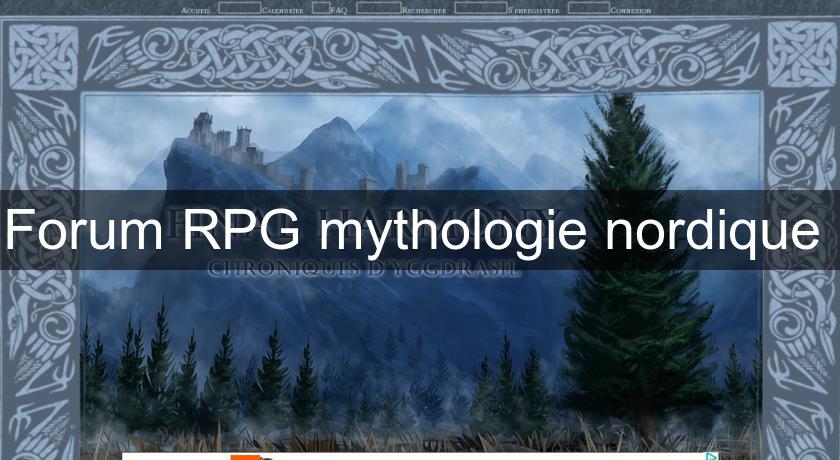 Forum RPG mythologie nordique Forum RPG mythologie nordique