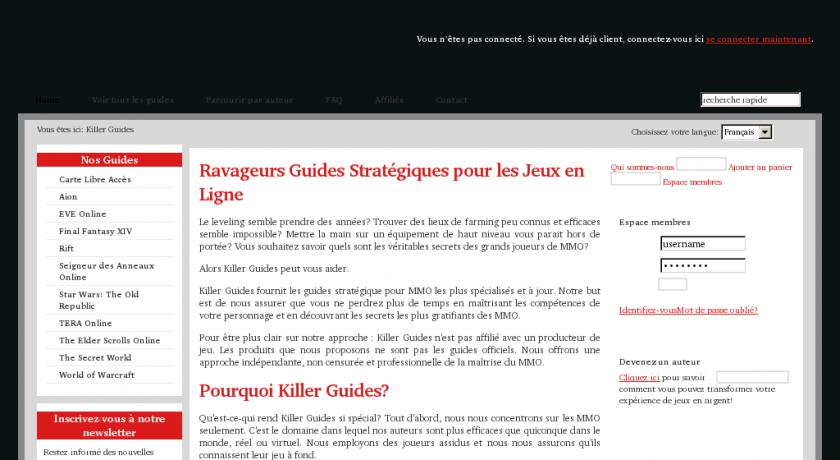 Guide et manuel de stratégie pour les jeux en ligne, style Wow Guide et manuel de stratégie pour les jeux en ligne, style Wow
