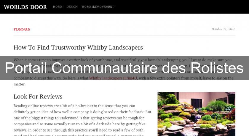 Portail Communautaire des Rolistes Portail Communautaire des Rolistes