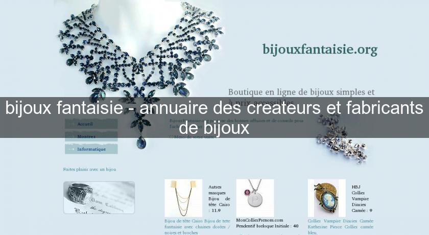 bijoux fantaisie - annuaire des createurs et fabricants de bijoux bijoux fantaisie - annuaire des createurs et fabricants de bijoux