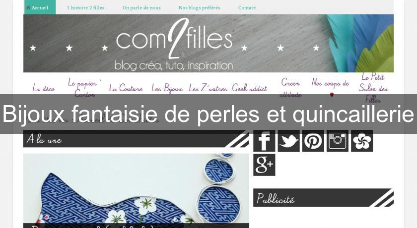 Bijoux fantaisie de perles et quincaillerie Bijoux fantaisie de perles et quincaillerie
