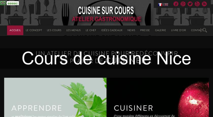 Cours de cuisine Nice Cours de cuisine Nice