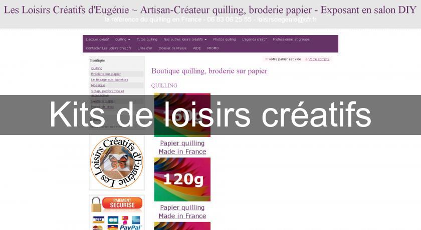 Kits de loisirs créatifs Kits de loisirs créatifs