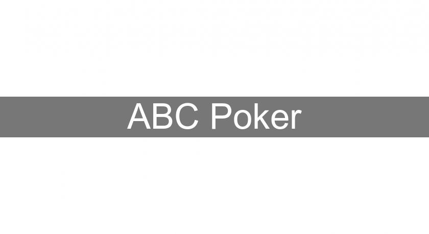 ABC Poker ABC Poker