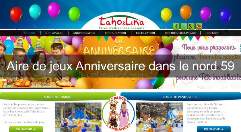 Aire de jeux Anniversaire dans le nord 59 Aire de jeux Anniversaire dans le nord 59