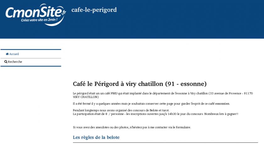 CAFE LE PERIGORD 91 CAFE LE PERIGORD 91
