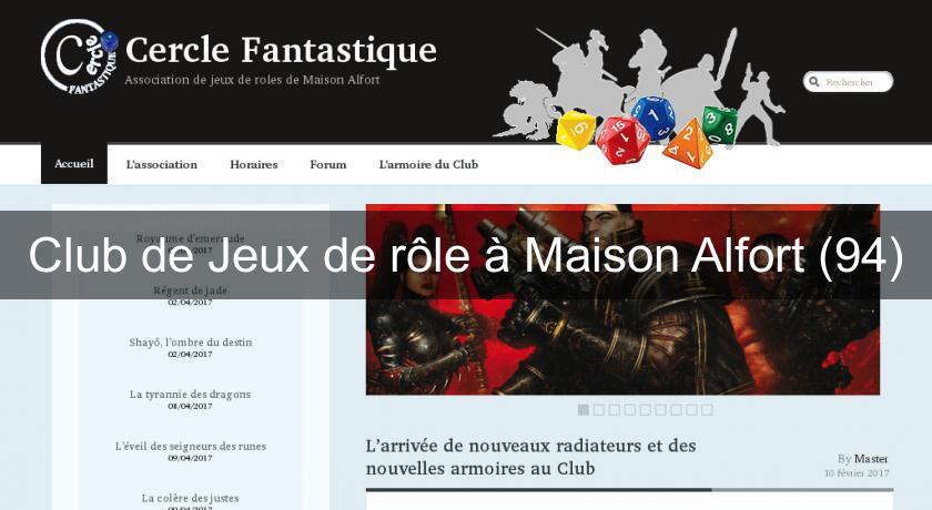 Club de Jeux de rôle à Maison Alfort (94) Club de Jeux de rôle à Maison Alfort (94)