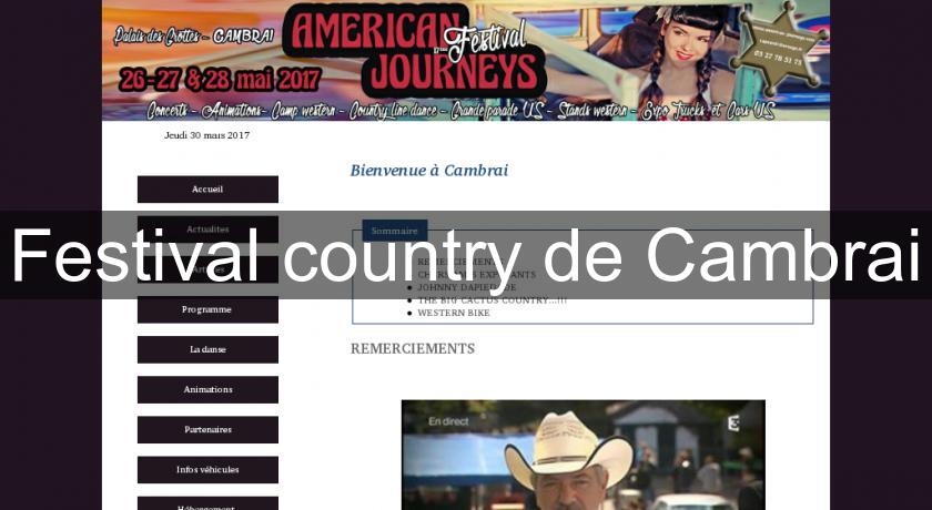 Festival country de Cambrai Festival country de Cambrai