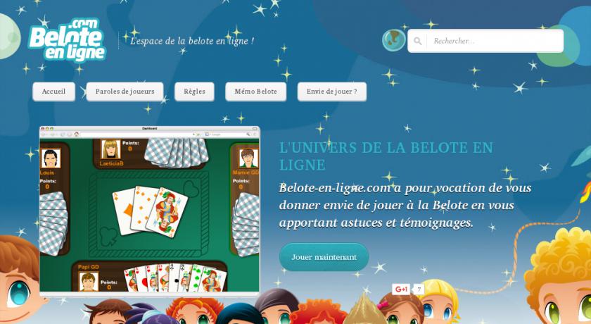 Jouer à la belote en ligne Jouer à la belote en ligne