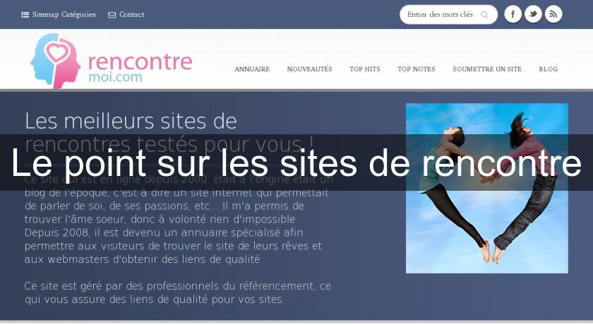 Le point sur les sites de rencontre Le point sur les sites de rencontre