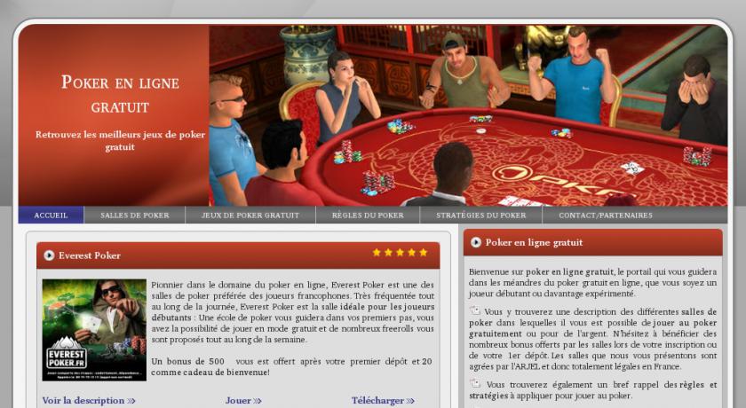 Les salles de poker en ligne gratuit Les salles de poker en ligne gratuit