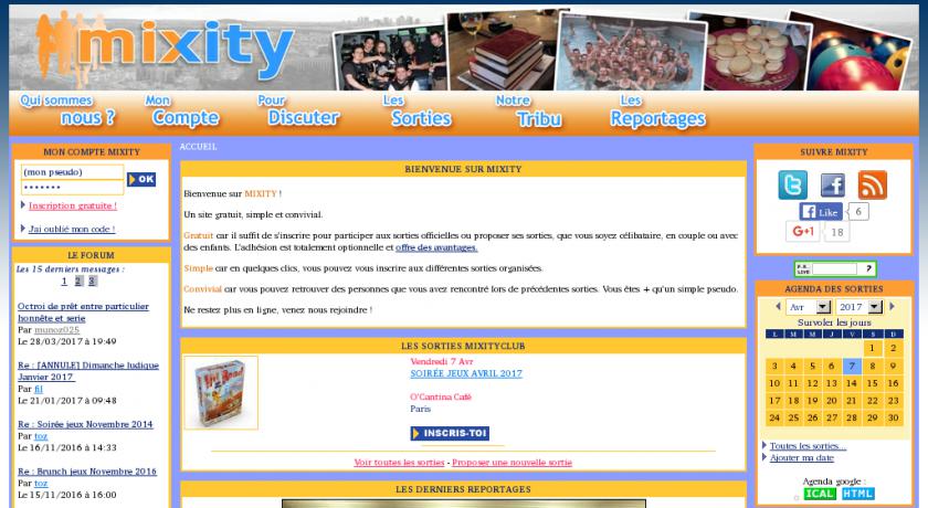 Mixityclub - Sorties pour Paris Mixityclub - Sorties pour Paris