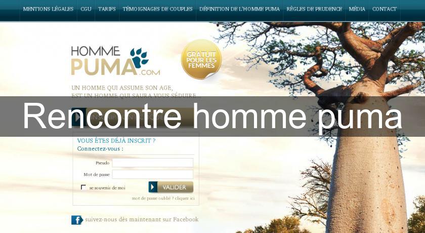 Rencontre homme puma Rencontre homme puma