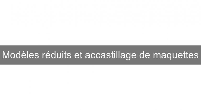 Modèles réduits et accastillage de maquettes Modèles réduits et accastillage de maquettes