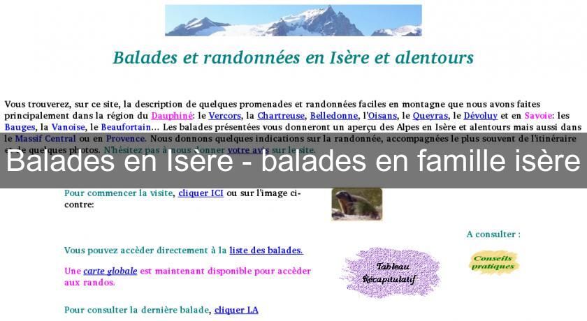 Balades en Isère - balades en famille isère Balades en Isère - balades en famille isère