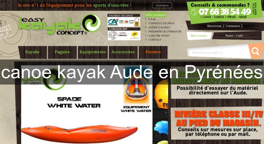 canoe kayak Aude en Pyrénées canoe kayak Aude en Pyrénées