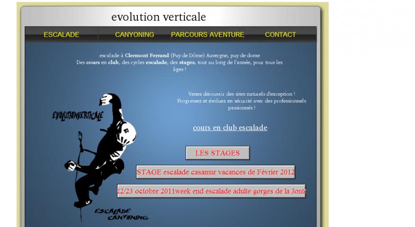 Escalade Auvergne evolution verticale Escalade Auvergne evolution verticale