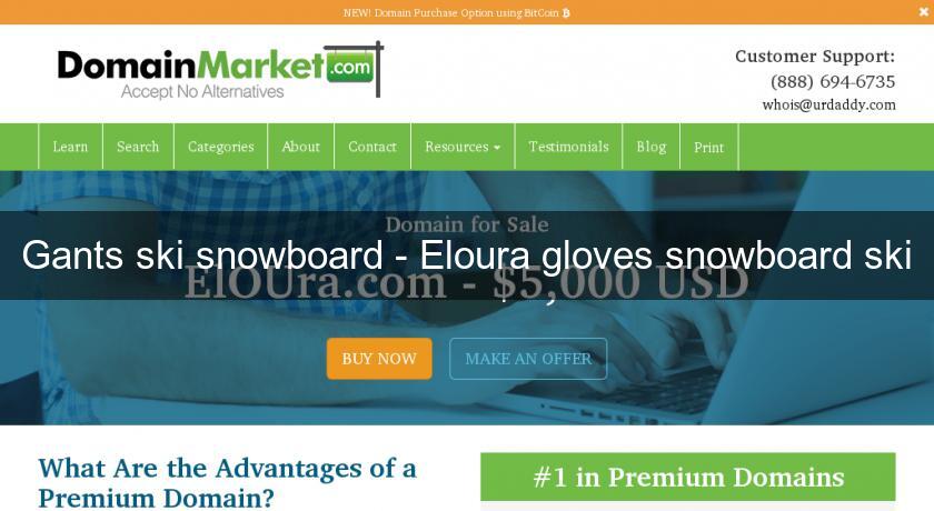 Gants ski snowboard - Eloura gloves snowboard ski Gants ski snowboard - Eloura gloves snowboard ski