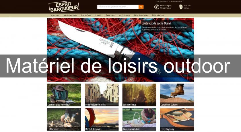 Matériel de loisirs outdoor Matériel de loisirs outdoor