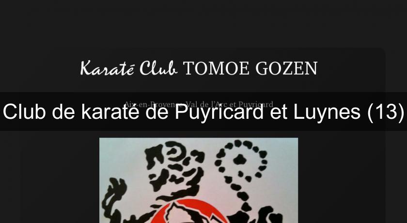 Club de karaté de Puyricard et Luynes (13) Club de karaté de Puyricard et Luynes (13)