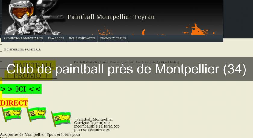 Club de paintball près de Montpellier (34) Club de paintball près de Montpellier (34)