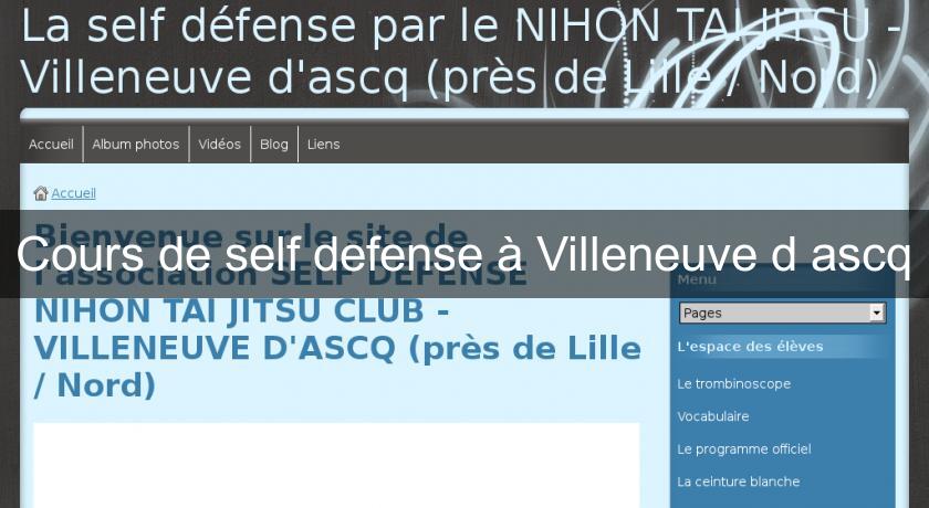Cours de self defense à Villeneuve d'ascq Cours de self defense à Villeneuve d'ascq
