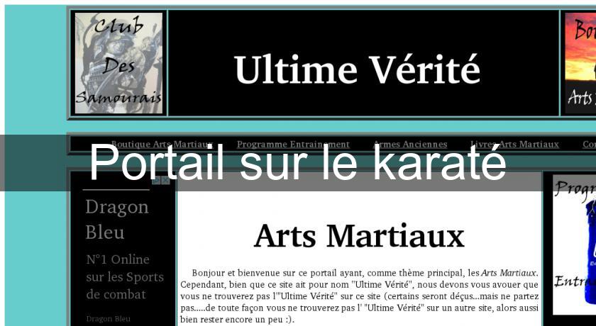 Portail sur le karaté Portail sur le karaté