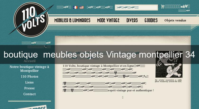 boutique meubles objets Vintage montpellier 34 boutique meubles objets Vintage montpellier 34