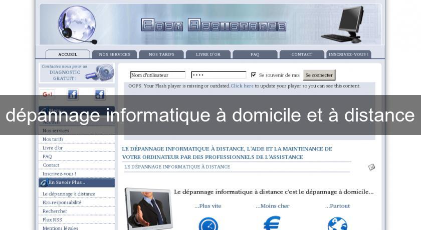 dépannage informatique à domicile et à distance dépannage informatique à domicile et à distance
