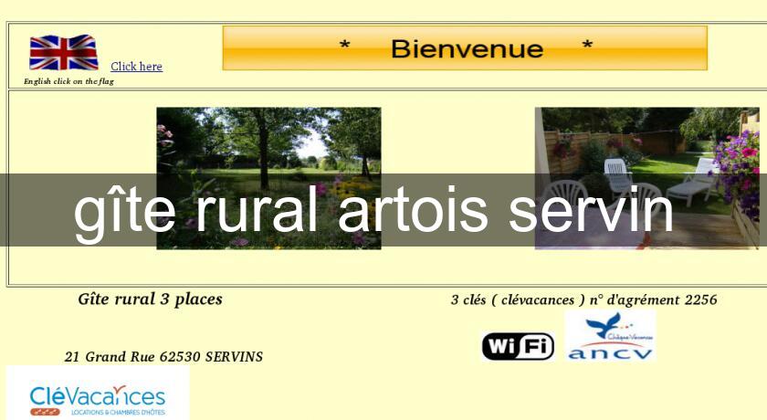 gîte rural artois servin gîte rural artois servin