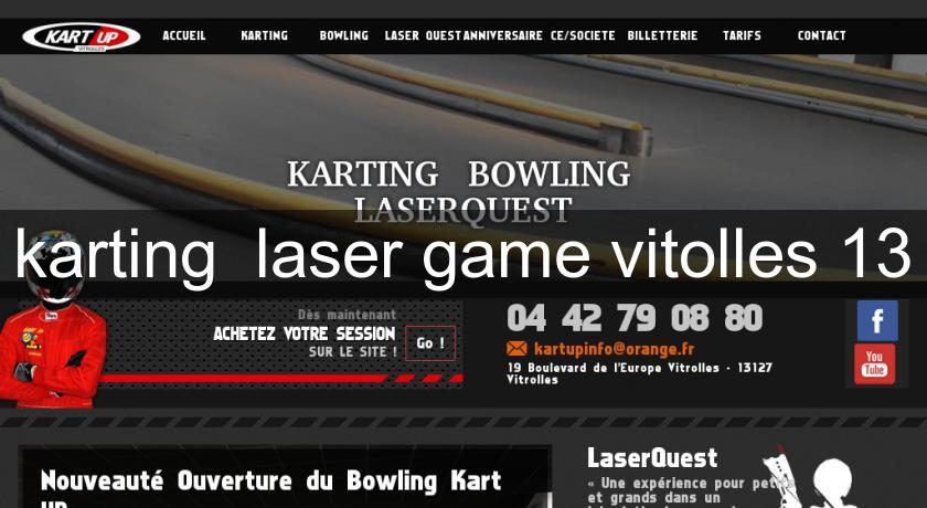  karting  laser game vitolles 13