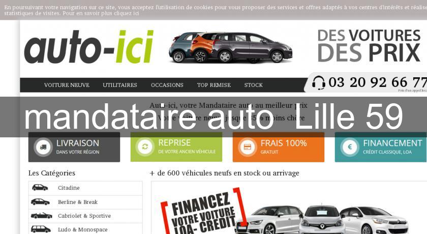  mandataire auto  Lille 59