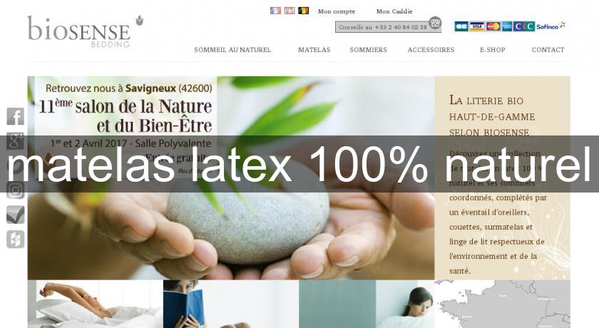 matelas latex 100% naturel matelas latex 100% naturel